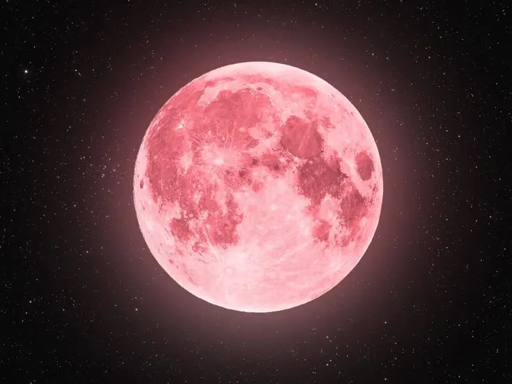 No te pierdas la Luna Rosa que se verá en el cielo antes de que termine abril