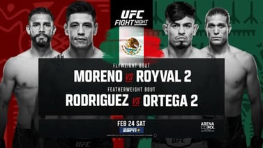 Todo lo que debes saber sobre UFC México 2024: ¿A qué hora es la pelea de Brandon Moreno?
