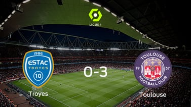 Goleada de FC Toulouse por 3-0 frente a Troyes