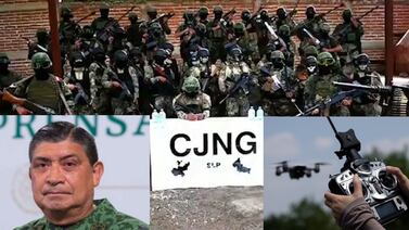 “Narco” ejecuta ataques con drones en Jalisco, Michoacán y Guanajuato, confirma Sedena
