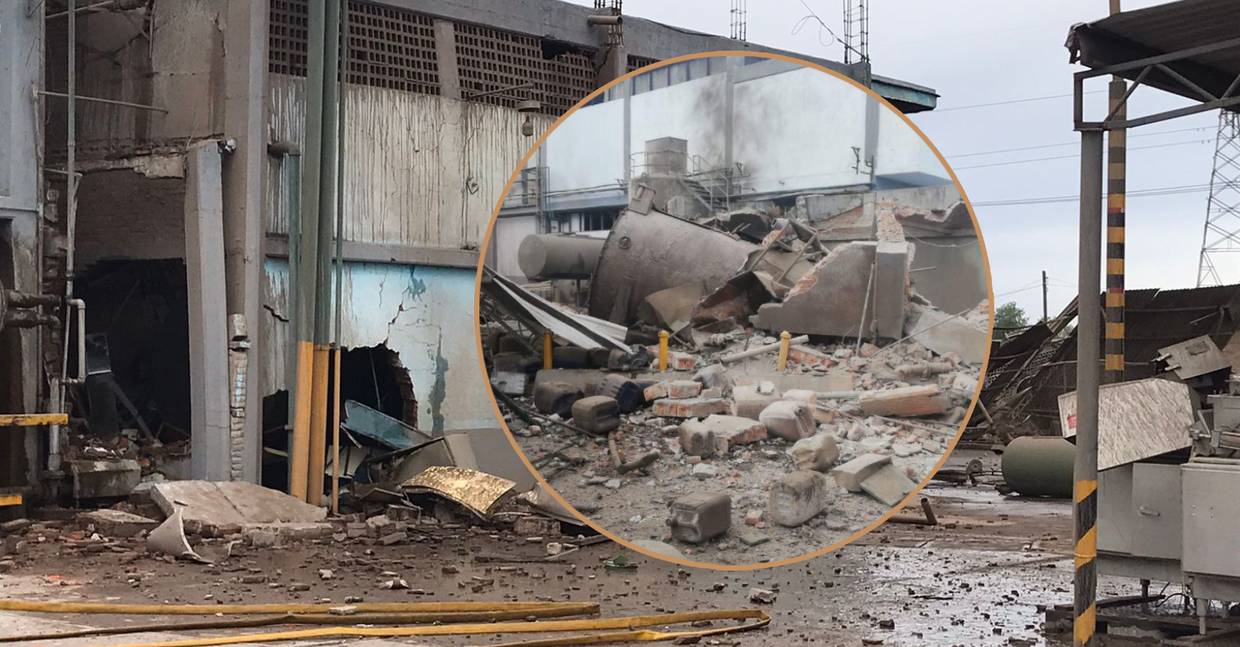 La explosión en la lechera de Lagos de Moreno se originó en la caldera; causó dos muertes y fuga de amoniaco. | Especial