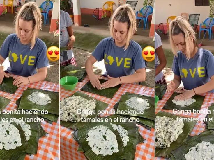TikTok: Joven estadounidense se vuelve viral por hacer tamales como toda una experta
