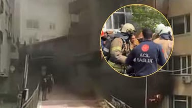 Se incendia edificio en Estambul; hay 12 muertos y 11 heridos