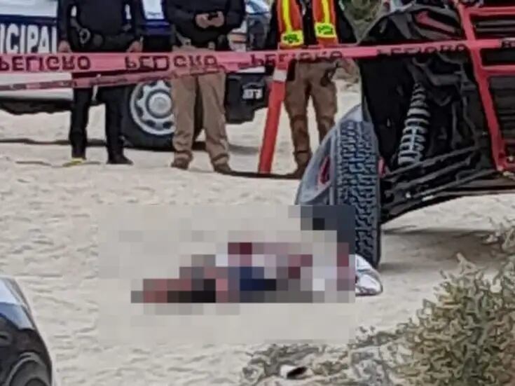 Muere hombre en las dunas de San Felipe en accidente vial cuando circulaba en su RZR