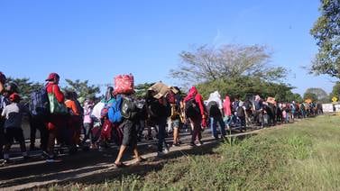 INM afirma que está monitoreando caravana de migrantes en México