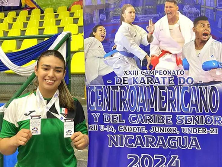Karatecas bajacalifornianos brillaron en el Centroamericano y del Caribe de Karate 2024