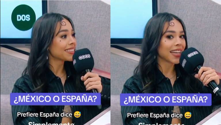 Danna Paola es “cancelada” en redes tras decir que prefiere España antes que México
