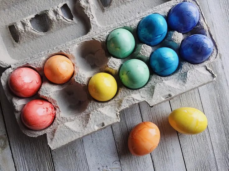 Cuál es el origen de los huevos de Pascua