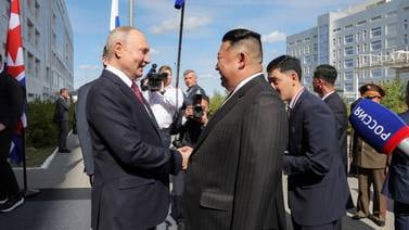  Kim Jong Un invitó a Vladimir Putin a visitar Corea del Norte: KCNA