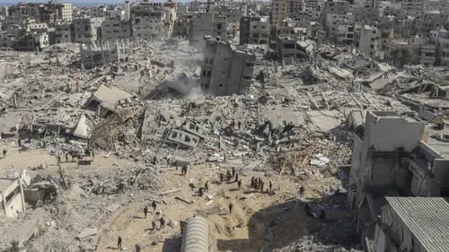 Gaza se reconstruiría en 15 años al terminar la guerra