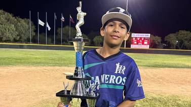 Tiene Gerónimo Pérez año deslumbrante en el beisbol infantil mexicano
