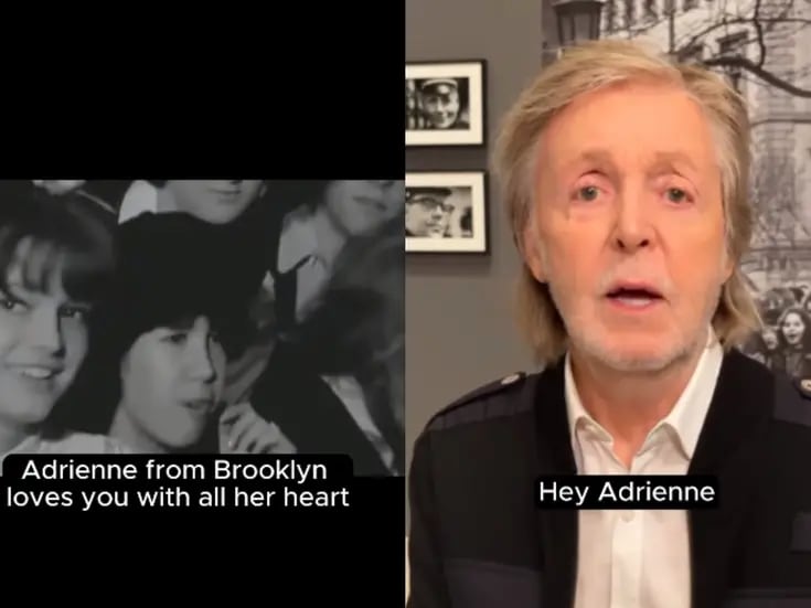 VIDEO: Paul McCartney responde a la declaración de amor de una fan 60 años después