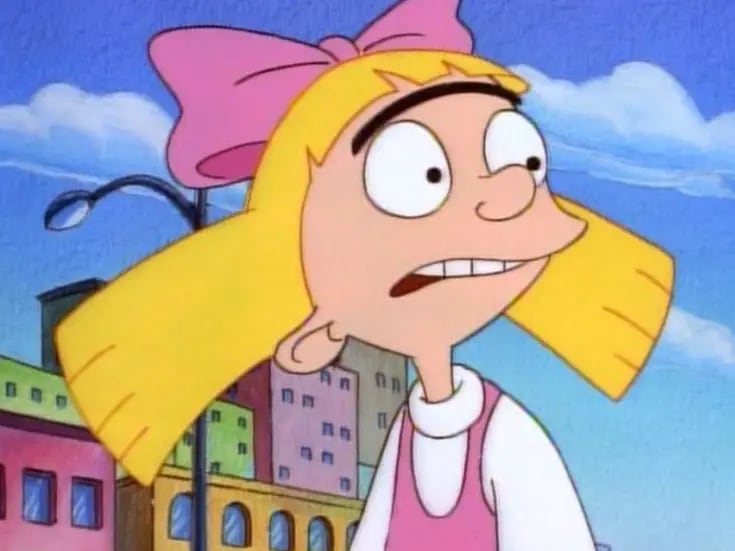 La IA imaginó a Helga de ¡Oye, Arnold! como una niña del mundo real y el resultado es impresionante