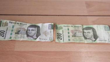 Alerta sobre billetes falsos a comercios de Obregón