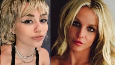 Miley Cyrus canta “Gimme More” de Britney Spears