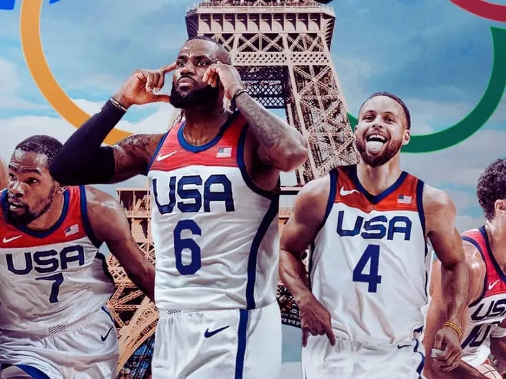 NBA: El equipo de USA asegura su lista olímpica para París 2024 con Curry y James a la cabeza