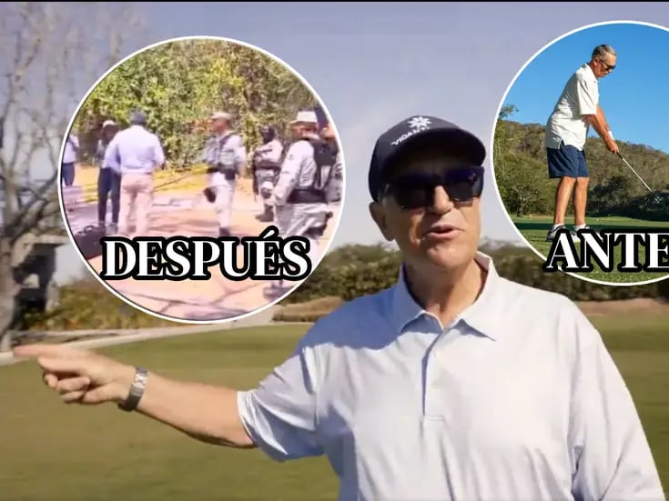 Salinas Pliego presume campo de golf sin sellos de clausura