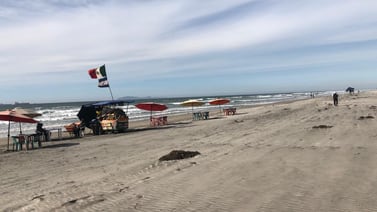 Cae en 50 % ventas de vendedores en playas de Rosarito