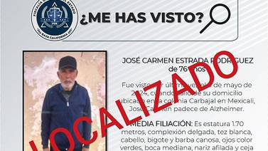 Cancelación de pesquisa de José Carmen Estrada Rodríguez