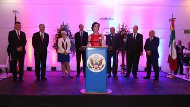 Resalta embajadora Roberta Jacobson histórica relación entre ambos países