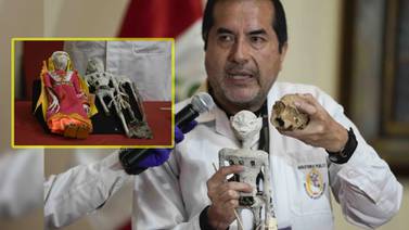 "Muñecos" incautados rumbo a México no son alienígenas, aseguran forenses peruanos: "Un fraude"