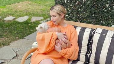 FOTO: Emma Roberts publica la primera foto de su bebé