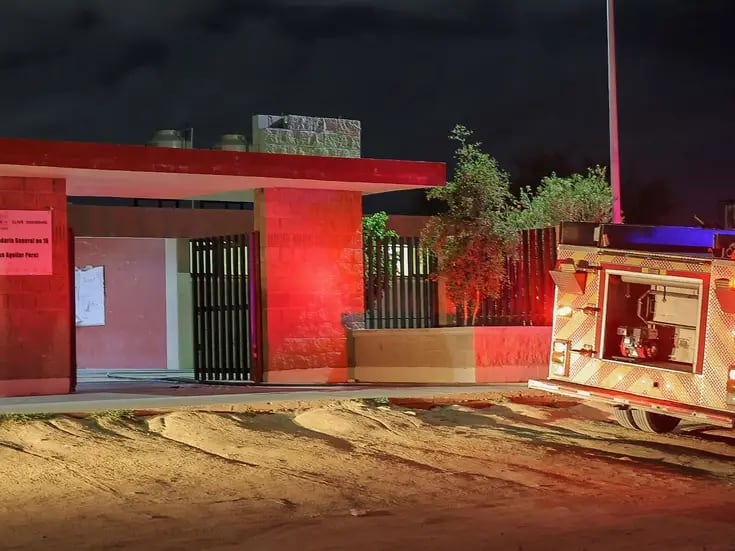 Menores causan daños a una escuela en Hermosillo