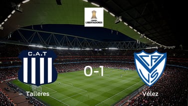 Vélez Sarsfield pasa a la siguiente ronda tras dar la vuelta al global frente 
a Talleres Córdoba (1-0)