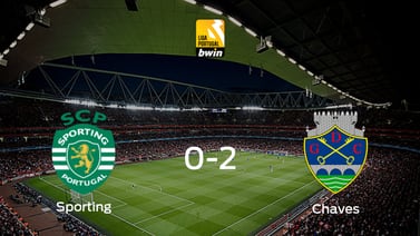  GD Chaves se lleva tres puntos después de derrotar 2-0 a Sporting CP