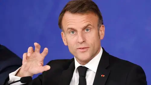 Macron condena bloqueos estudiantiles propalestinos