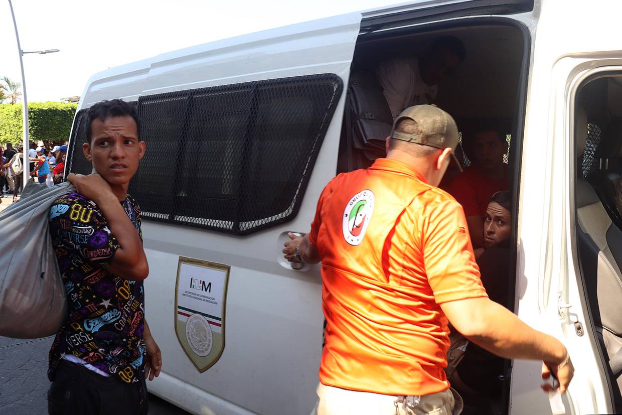 Los migrantes rescatados quedaron en manos de las autoridades migratorias mexicanas "para realizar los trámites pertinentes". | Crédito: EFE / Fotografía de archivo.