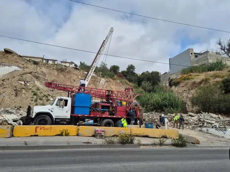 Retiran escombros en La Sierra
