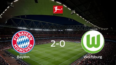 Bayern de Múnich suma tres puntos después de ganar 2-0 a VfL Wolfsburg