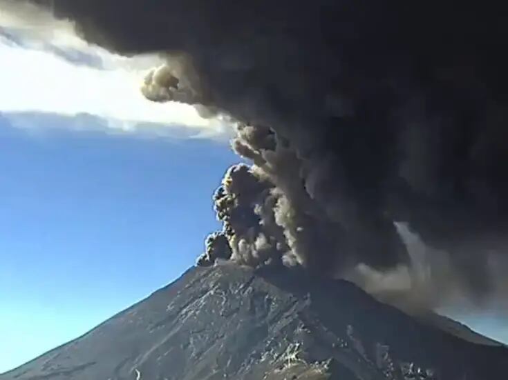 Cancelaciones de vuelos en el AICM debido a actividad volcánica del Popocatépetl