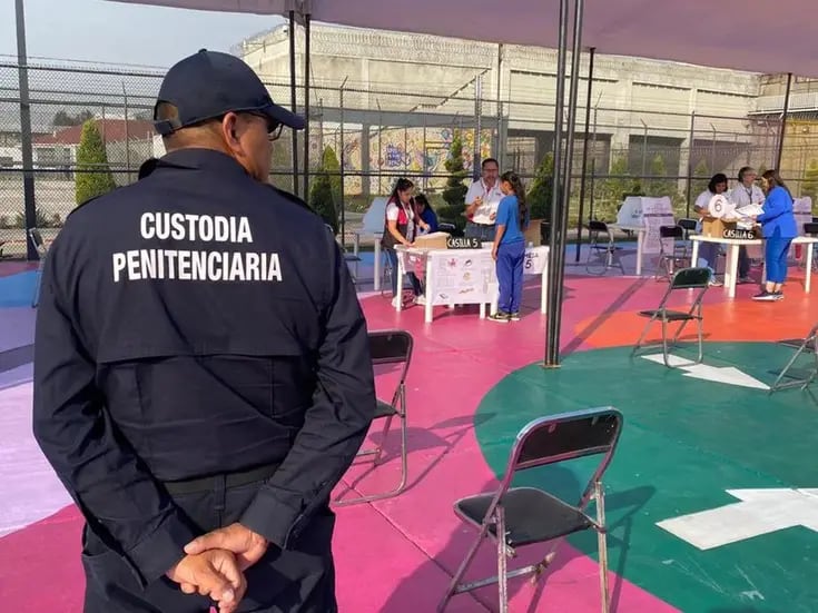 Elecciones en México: Inicia votación anticipada en centros penitenciarios de Edomex para elegir Presidente de México