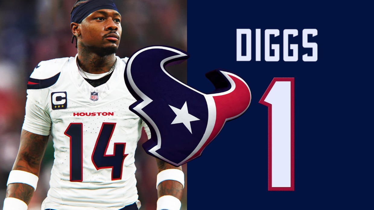 NFL: ¡Confirmado! Stefon Diggs elige el número 1 con los Houston Texans