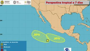 Vigilan posible ciclón en el Pacífico de México ante sistema de baja presión en Baja California
