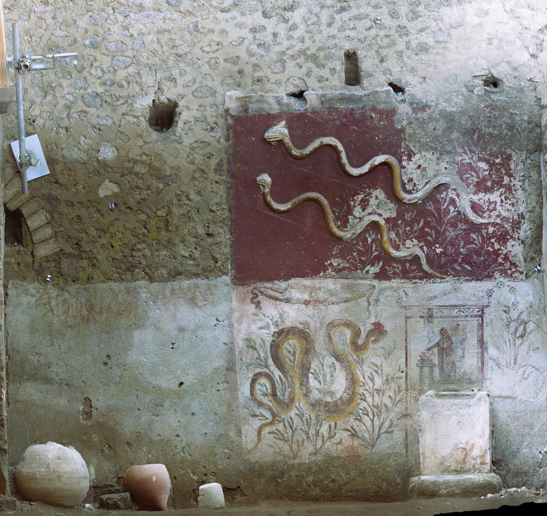 Imagen cedida por el Parque Arqueológico de Pompeya. EFE/ SOLO USO EDITORIAL/SOLO DISPONIBLE PARA ILUSTRAR LA NOTICIA QUE ACOMPAÑA (CRÉDITO OBLIGATORIO)
