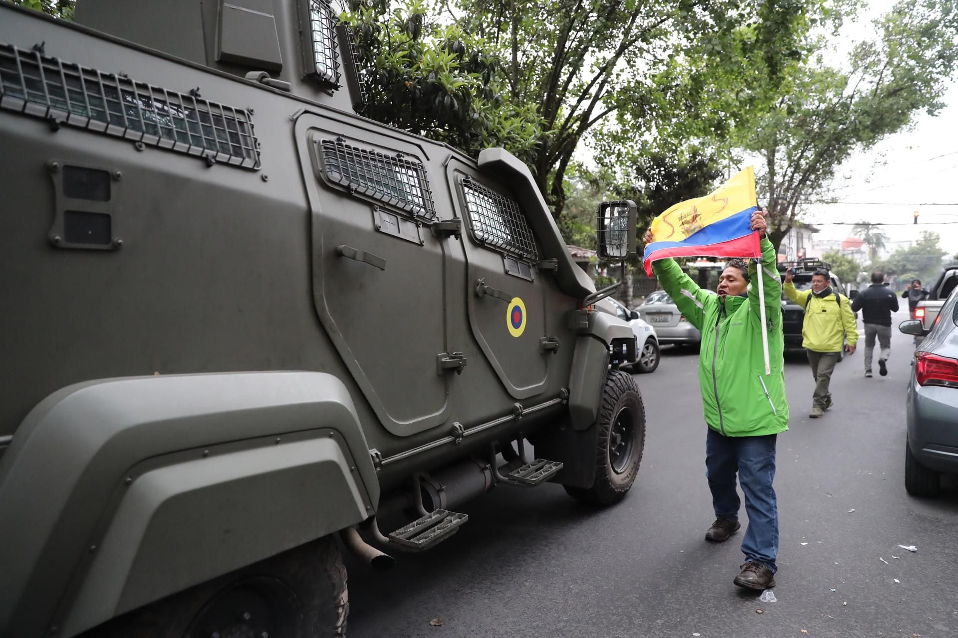 Ecuador allanó la Embajada de México en su país para arrestar a Jorge Glas. | EFE