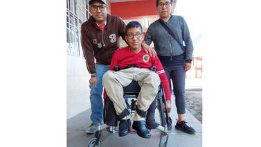 Sergio busca cumplir el sueño de ser soldado a pesar de su discapacidad