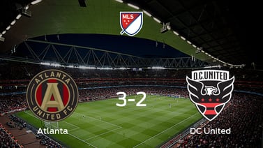  Atlanta United se lleva tres puntos después de derrotar 3-2 a DC United 
