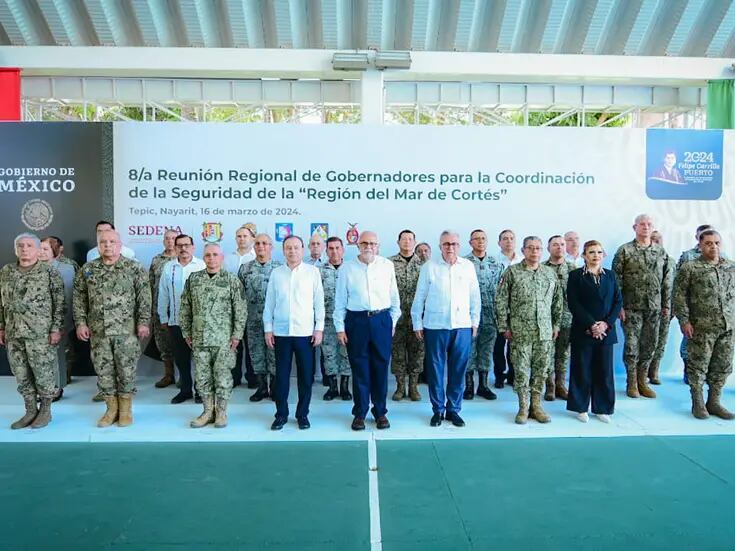 Realizan gobernadores Octava Reunión de Seguridad de la Región del Mar de Cortés