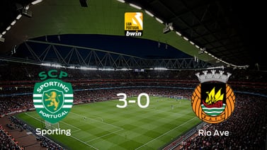 Sporting CP se queda con los tres puntos frente a Rio Ave (3-0)