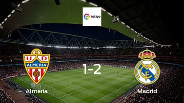 Real Madrid deja sin sumar puntos a Almería (2-1)