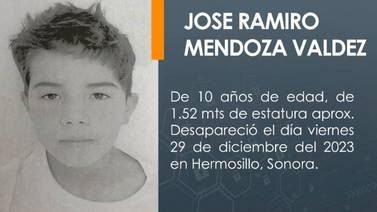 Alerta Amber: Desaparece niño de 10 años en Hermosillo