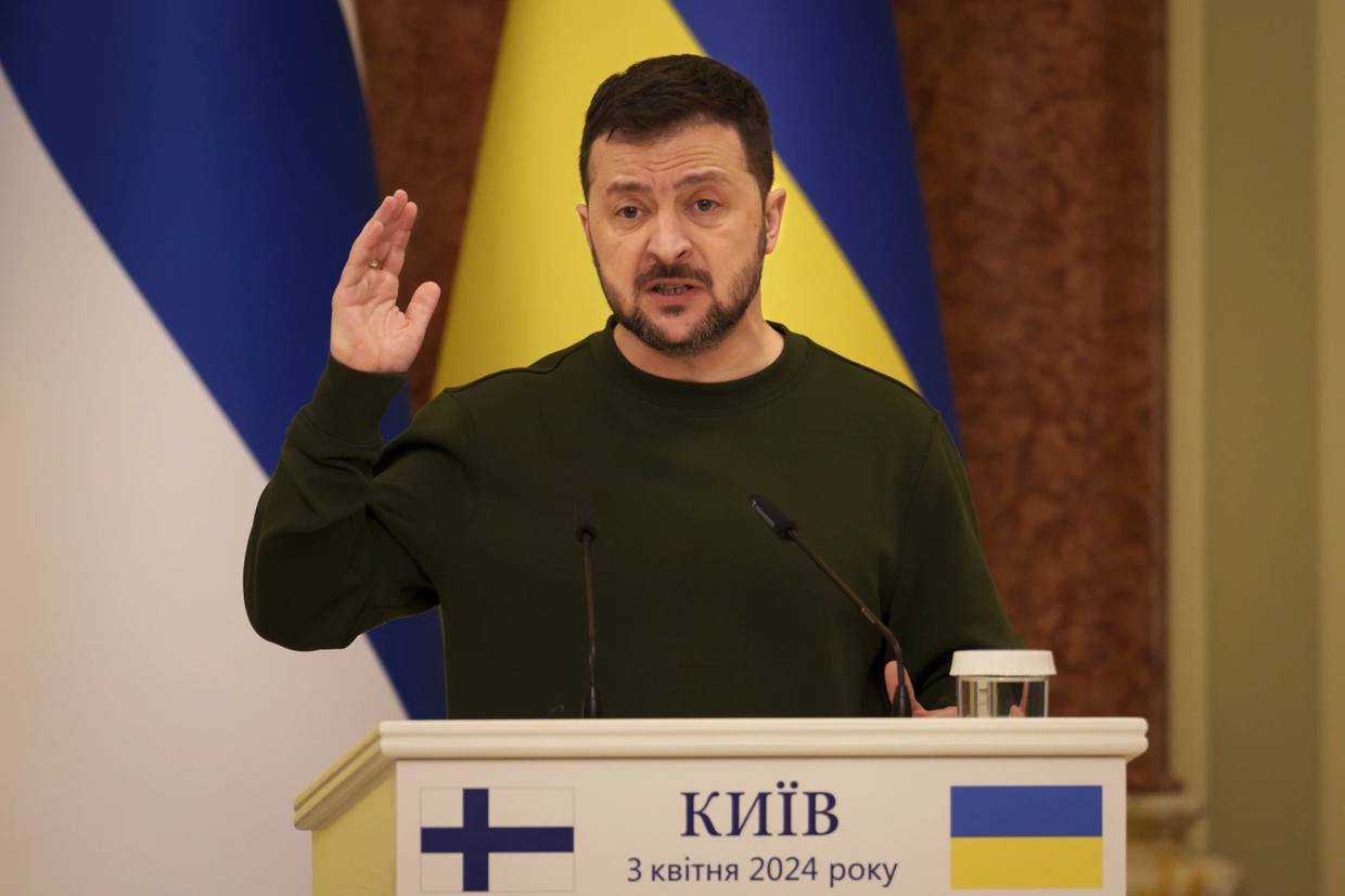 Presidente de Ucrania, volodimir Zelenski / AP Noticias