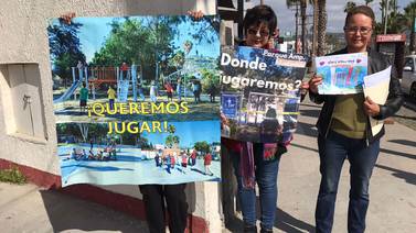 Gobierno estatal apoyará a vecinos en recuperar parque en Ensenada