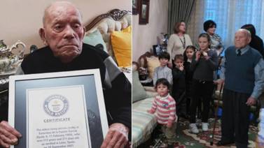 Saturnino de la Fuente: Muere el hombre más viejo del mundo; tenía 112 años y récord guiness