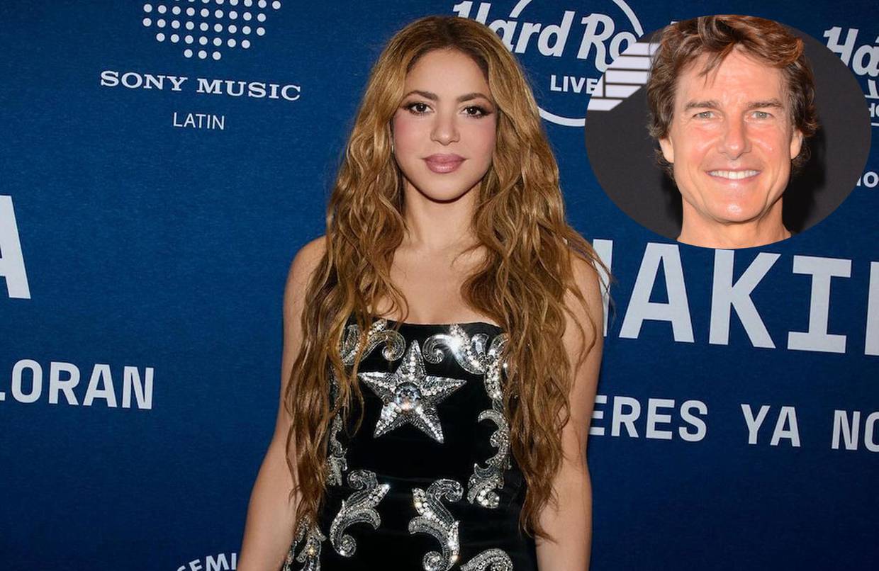Shakira dijo que desconocía lo que Tom Cruise había dicho de ella.