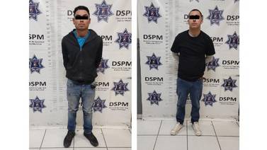 Arrestan a dos con droga en Pueblo Nuevo